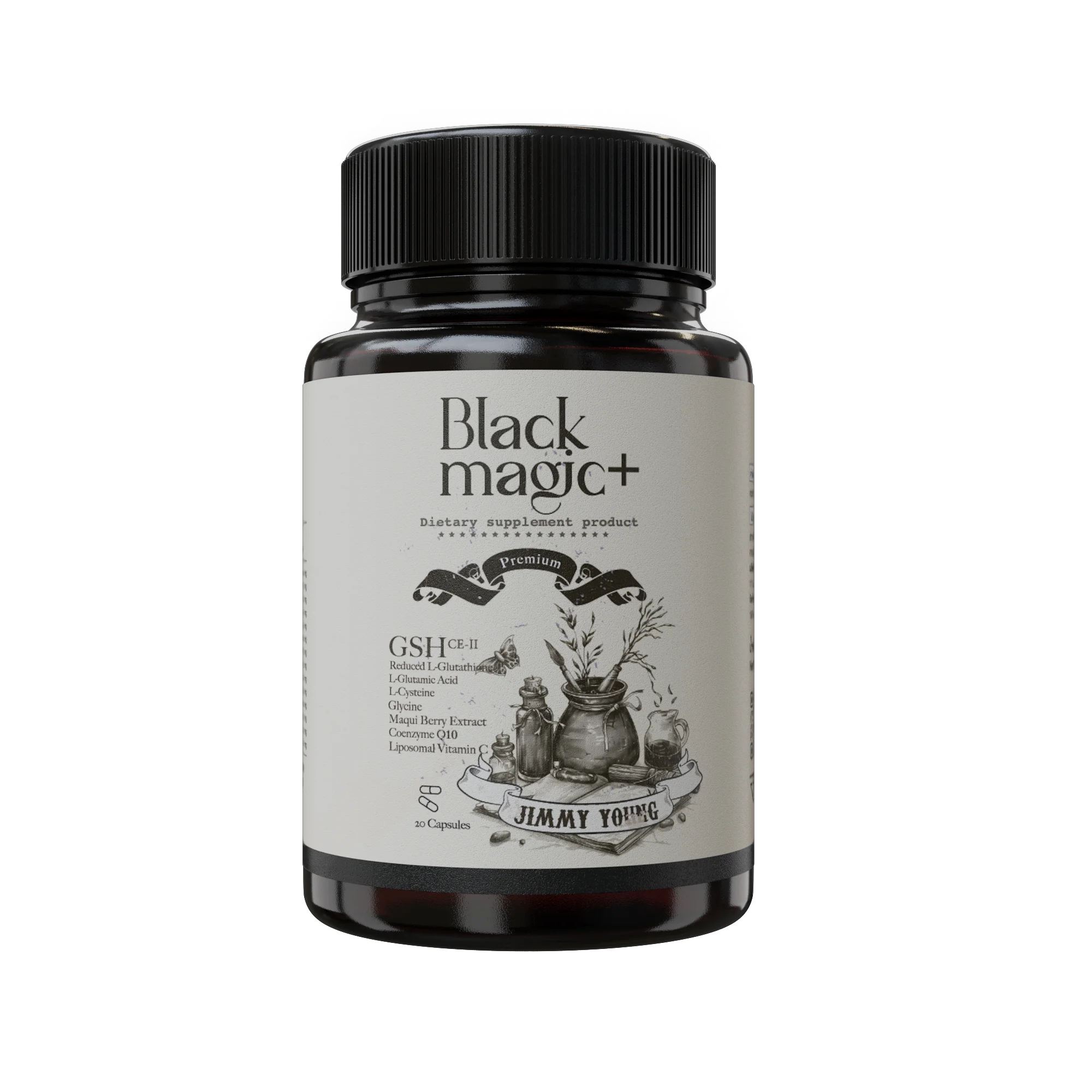 BlackMagic_00000 (2) ผลิตภัณฑ์เสริมอาหาร แบล็ค เมจิก จีเอสเอช ซีอีทู - Image 1